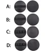 Black Body Exfoliating Bath Scrubbing Shower Brush Dead Skin Remover Bathing Tools Circular Painless Bath Towel PVA Material 6
