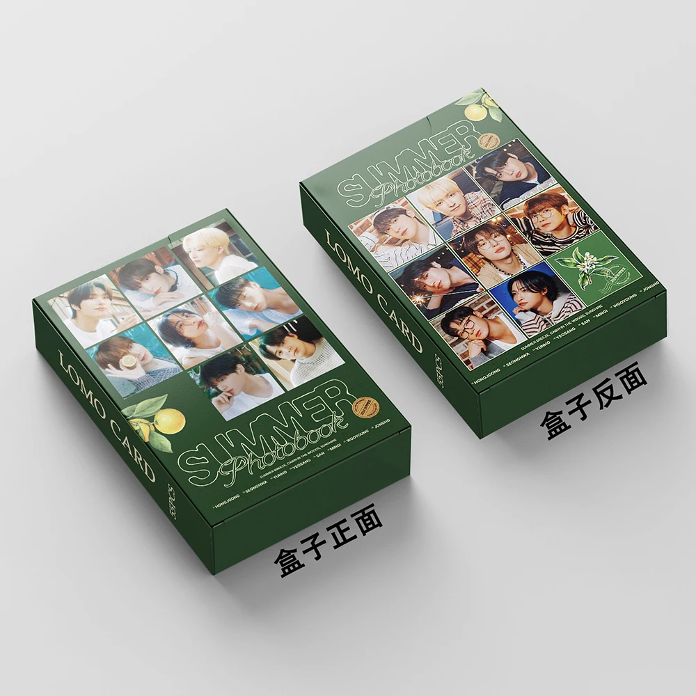 Lomo Cards 54pcs/set Kpop ATEEZ BEYOND For Fans Collection Gift