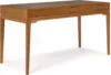 SIMPLIHOME Harper solid wood medieval modern 60 inch wide home office desk, desk, workstation, study desk furniture, 2 drawers 1