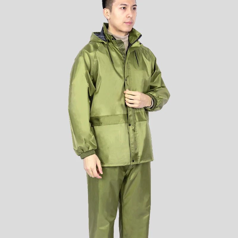 

Fishing Men Motercycle Fashion Raincoat Children'S Jacket Coat RainCoat Travel Foldable Traje Lluvia Moto Rain Wear LL50UM