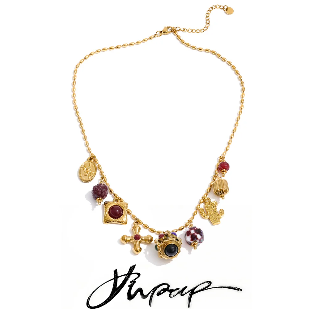 Yhpup Acrylic Square Jewelry For Women