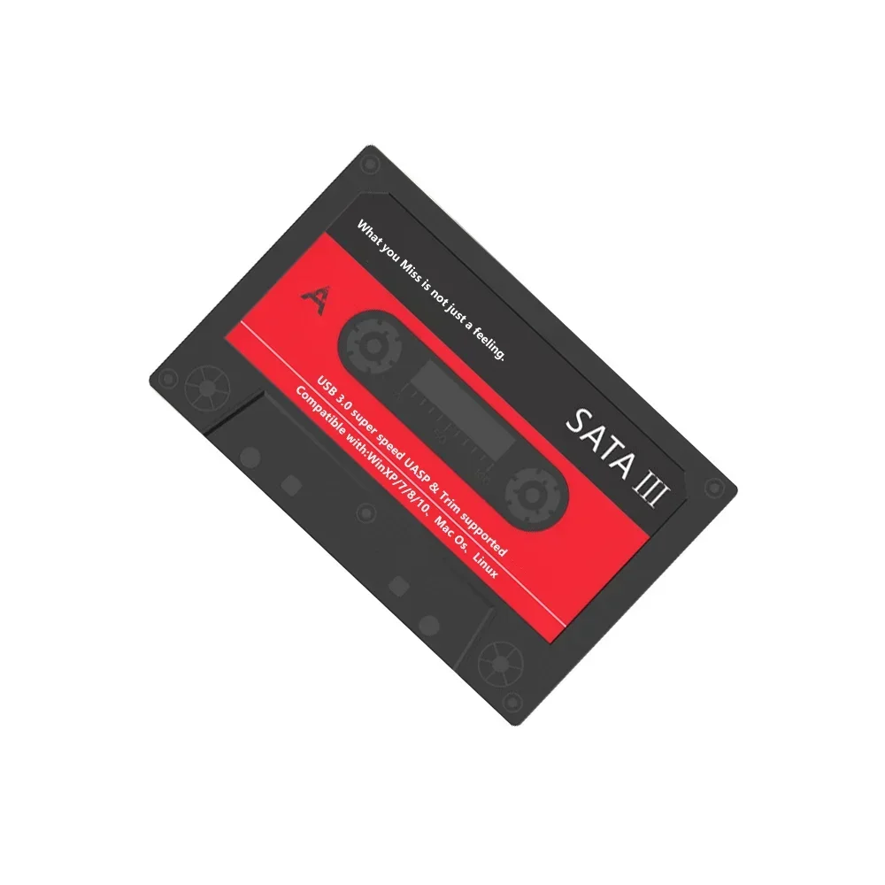 External Hard Drive Enclosure USB 3.0 SATA 5Gbps HDD & SSD UASP for PC Notebook