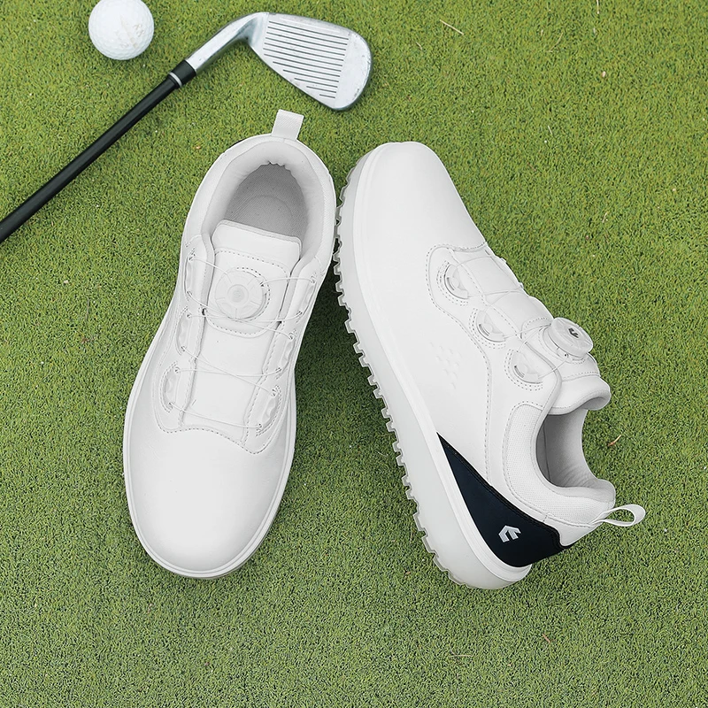 Classic Men's Golf Shoes Professional Trainers For Walking_voghion.com
