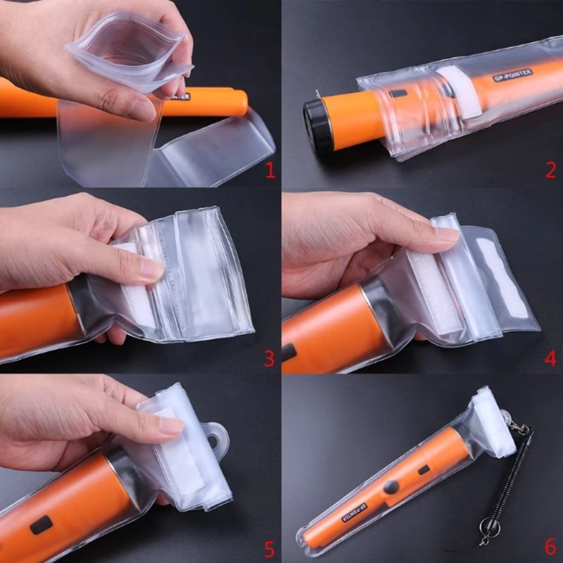 Metal Detector Waterproof Transparent- Case For Pro Pinpointing Gp-Pointer Cover