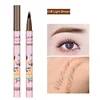 4 Colors Eyebrow Pen Waterproof 4 Fork Tip Eyebrow Tattoo Pencil Cosmetic Long Lasting Natural Dark Brown Liquid Eye Brow Pencil 2