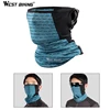 WEST BIKING Half Face Mask Ice Silk Breathable Cycling Mask Summer Sunscreen Cycling Cap Running Fishing Bicycle Headgear 6