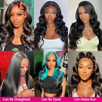 Body Wave tissage avec closure ,13X6/13x4 HD Lace Frontal,tissage cheveux humain,tissage livraison 3 à 5 jours,tissage bresilien extensions de cheveux,cheveux naturels humains femme,perruque Du Brésil haut qualite,tiss 6
