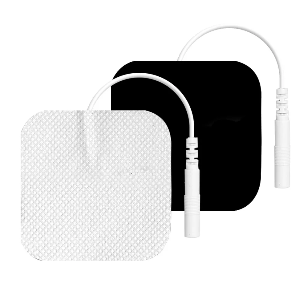 2pcs Non-woven Fabric Self Adhesive Replacement Patch 5*5cm for Tens Electric Body Massager Tens Electrodes Pads Accessories