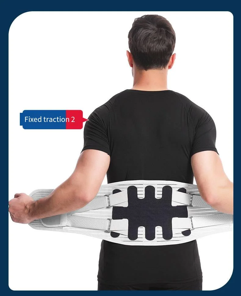 

Adjustable Back Lumbar Support Belt Breathable Waist Brace Strap for Lower Back Pain Relief, Scoliosis, Herniated Disc, Sciatica