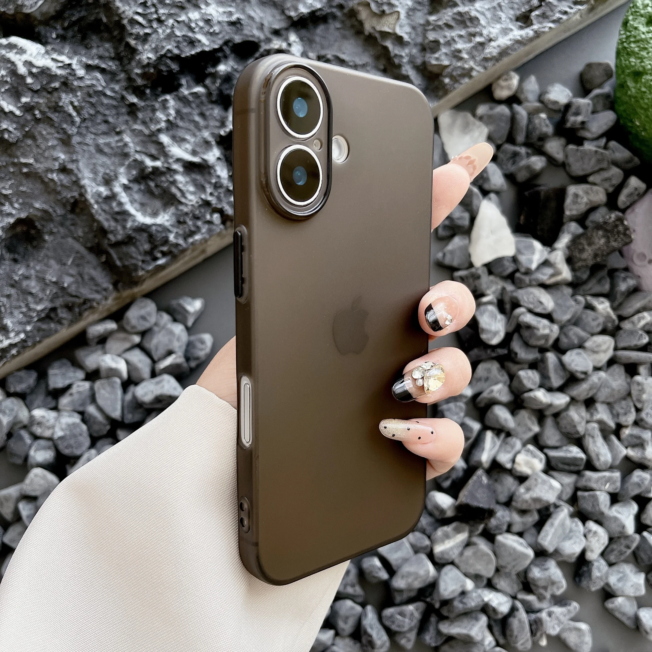 Ultra Thin Matte Transparent Soft TPU Shockproof Frosted Translucent Phone Case