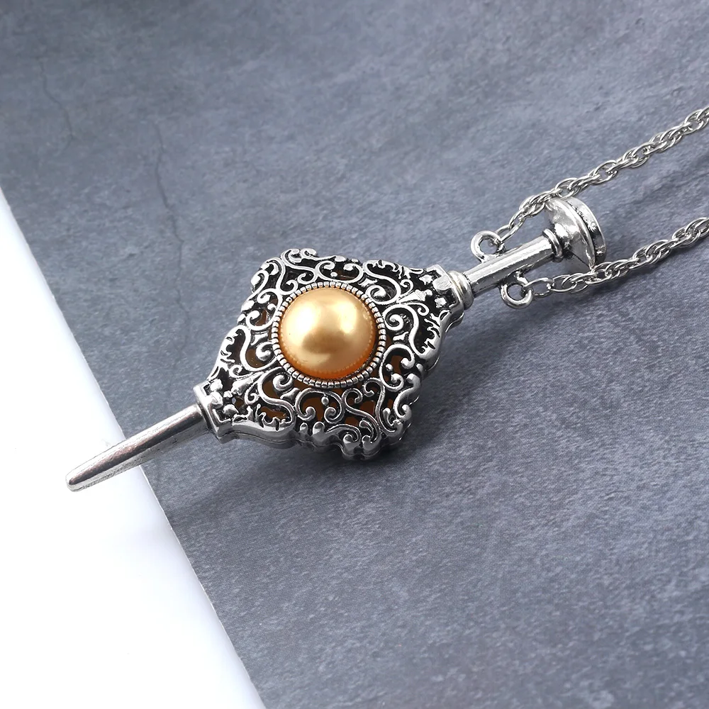 Hp Movie Cosplay Replica Of Grindelwald's Blood Pact Stone 925 Sterling  Silver Necklace Pendant Detachable Jewelry Couple Gifts - Pendants -  AliExpress