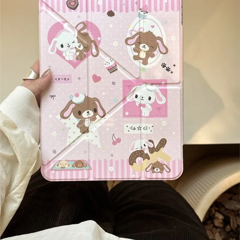 Adorable Rabbit Design Tablet Case - Universal Fit Cover
