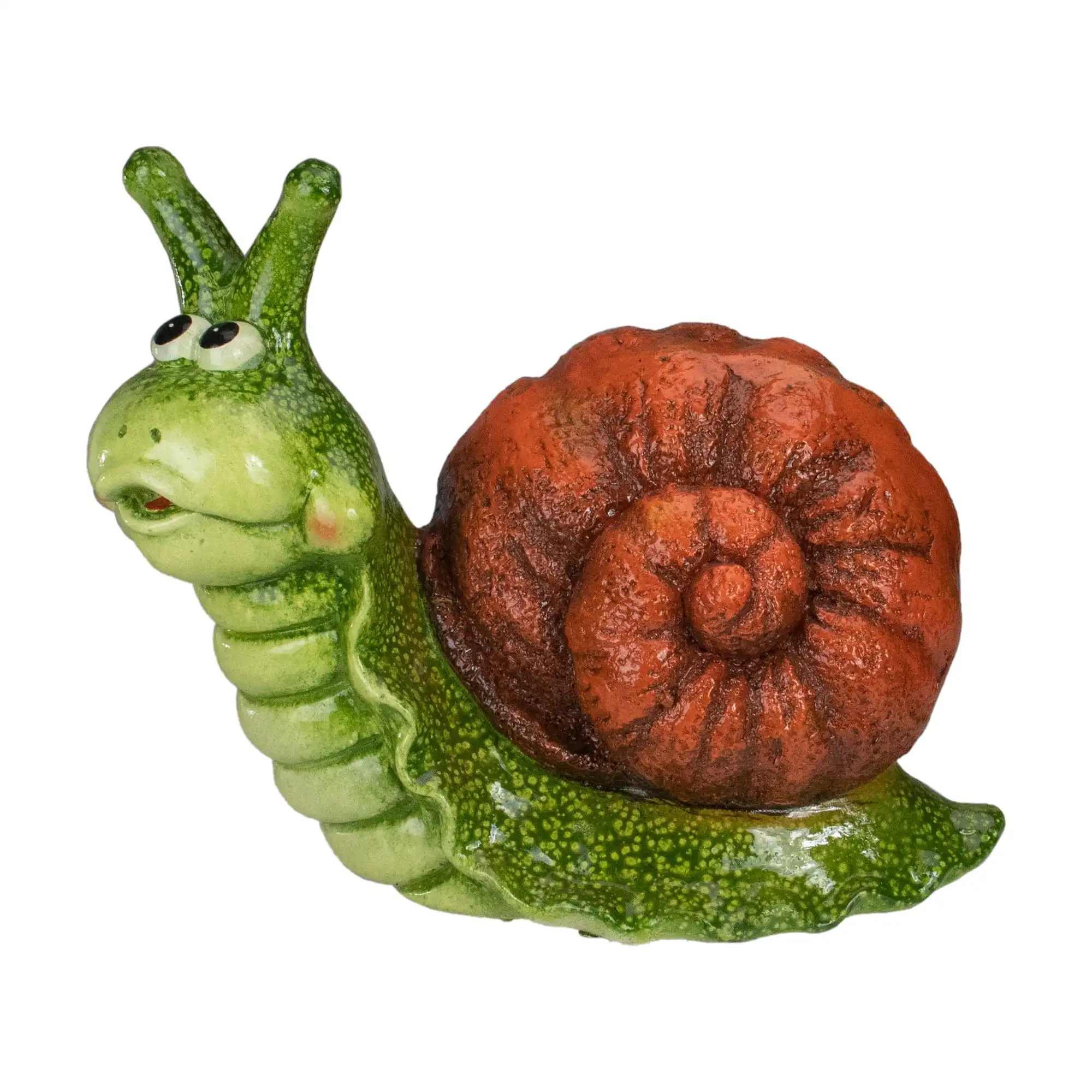 

11" Snail Garden Statue Outdoor Animal Sculpture for Patio Balcony Yard Decor Art Housewarming Gift