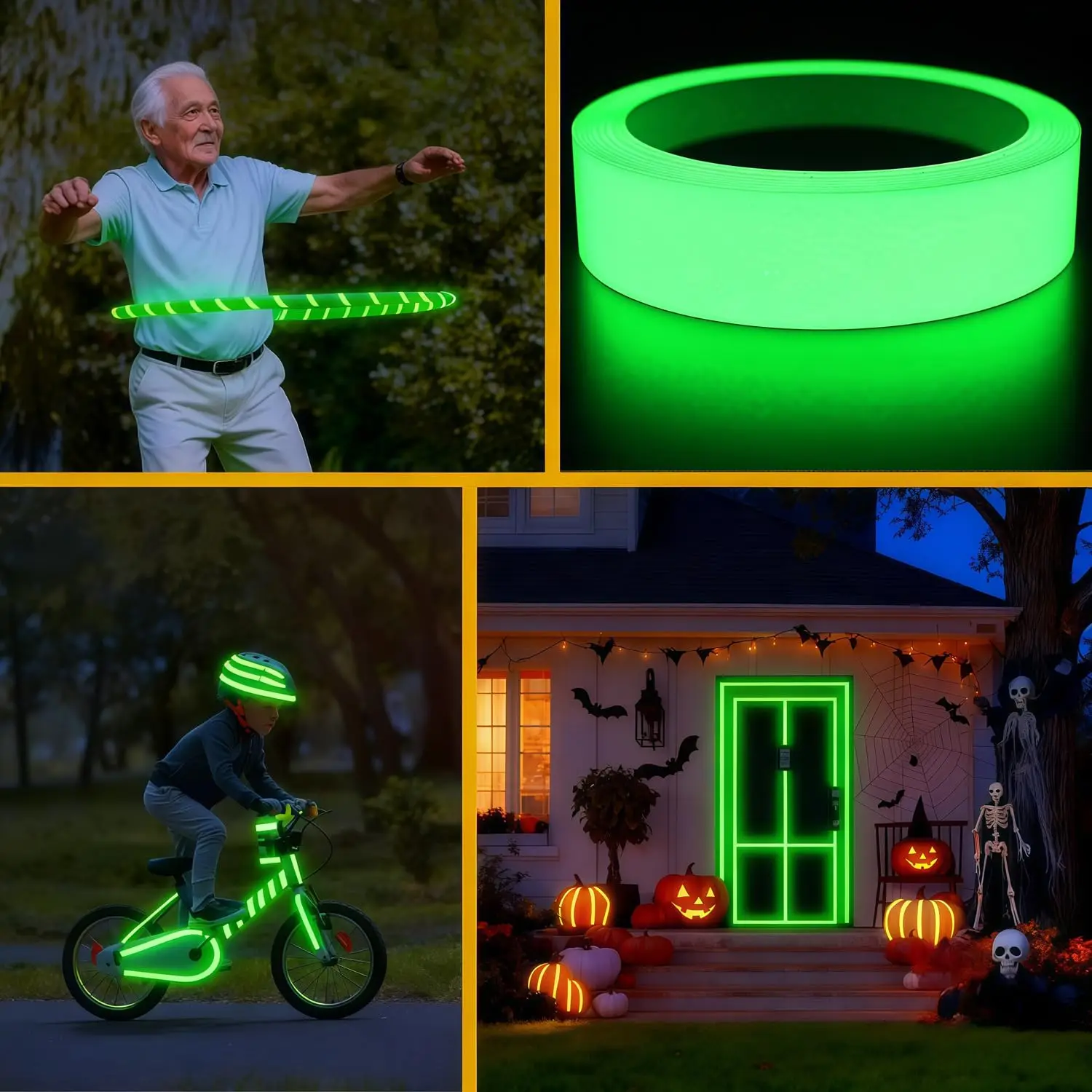 Luminous Sticker Self-Adhesive Glow In The Dark Sa... - Grandado