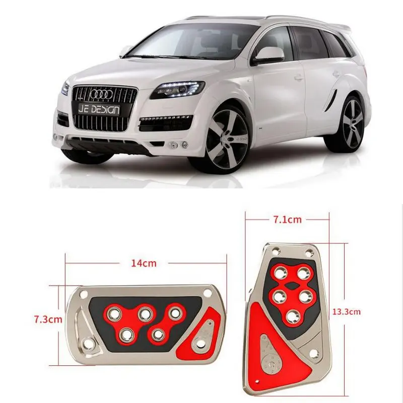 

1 set Automobile Foot Pedal Car pedal For audi A6 4F2 C6 4G2 C7 4GC A7 4GA 4GF Q7 4L 4M 8V A5 8T3 8F7 A6 4B2 C5