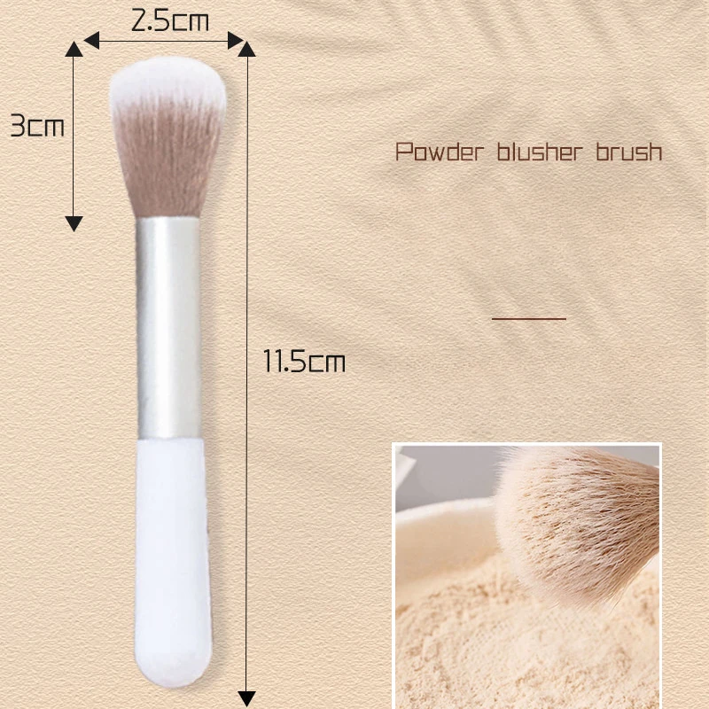 

Powder Brush Dot Powder Blusher High Gloss Brush Soft Comfortable Cosmetics Accessories Beauty Makeup Tools Maquillajes Brush