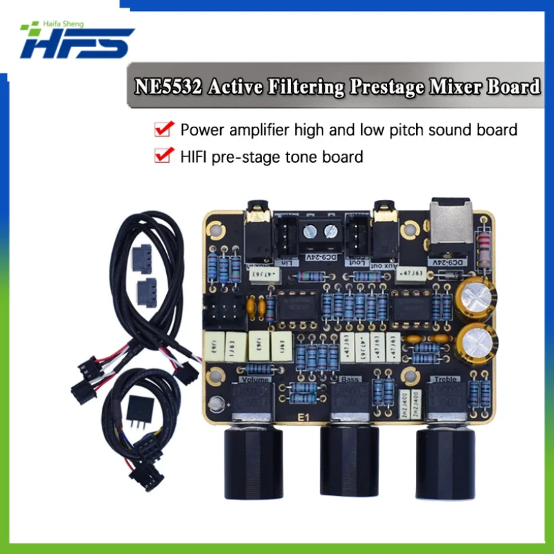 

NE5532 Modulation Board, Active Band Filter, Power Amplifier, Prestage, HIFI Premodule, General Purpose, Dual Amplifier, Officia