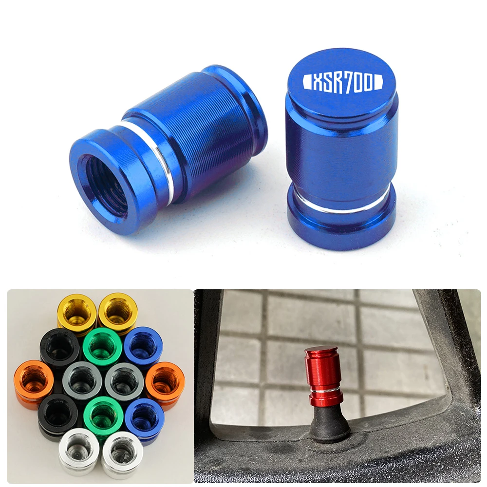 

LOGO XSR700 For Yamaha XSR155 XSR700 XSR900 XSR 155 700 900 Motorcycle Top-grade CNC Accessories Tire Valve Airtight Caps Covers