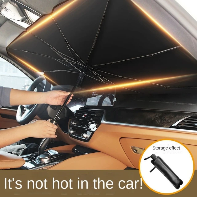 Car Sunshade Umbrella Car Sun Shade Protector Parasol Summer Sun Interior  Windshield Protection Accessories For Auto Shading - AliExpress