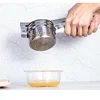 Masher Ricer Press Mashed Potatoes Stainless Steel Crushing Puree Fruit Vegetable SqueezerJuicer Press Maker Kitchen Tools 5