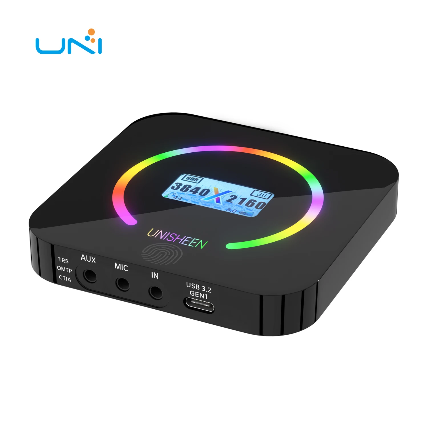 UNISHEEN Game Streaming Equipment Live Broadcast 2160p OBS vMix 4K 60fps Loopout HDMI VIDEO CAPTURE Card Box PS5 Grabber Dongle 4k usb 3 0 video capture card hdmi compatible 1080p 60fps hd video recorder grabber for obs capturing game card live streaming