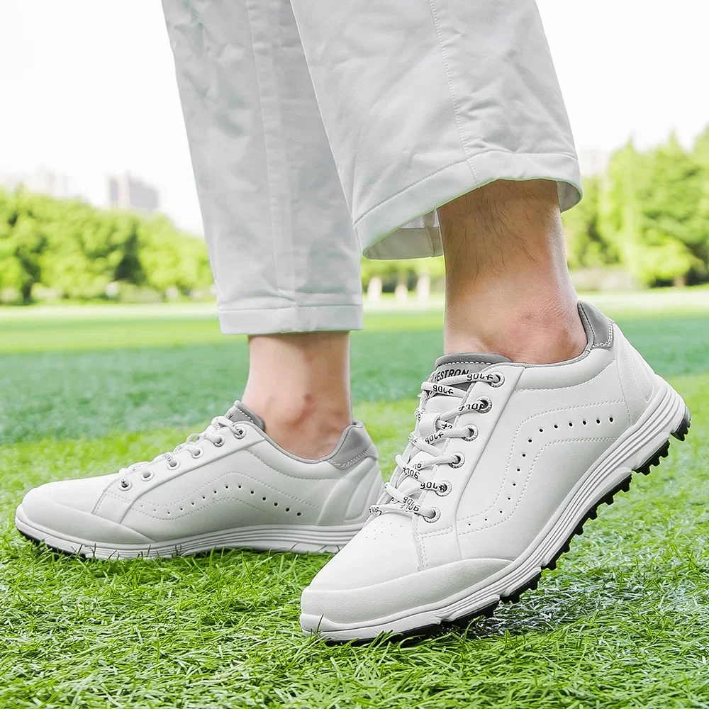 Description Picture 6 of itemWaterproof Golf Shoes Men Quality Golf Sneakers Comfortable Walking Gym Sneakers