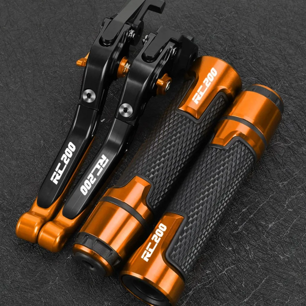 

Motorcycle FOR RC200 2014 2015 2016 2017 2018 2019 2020 2021 2022 2023 Brake Clutch Levers Handlebar Grip Handles bar Hand Grips