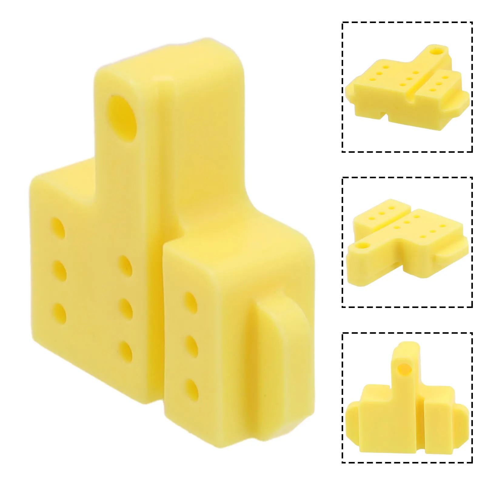 Nuovo Spurgo Spacer Freno A Disco Per-Shimano Xtr Xt Slx Rs405 Rs505 M8172 M7120 Plastica Gialla Bicicletta Bici Spurgo Spacer