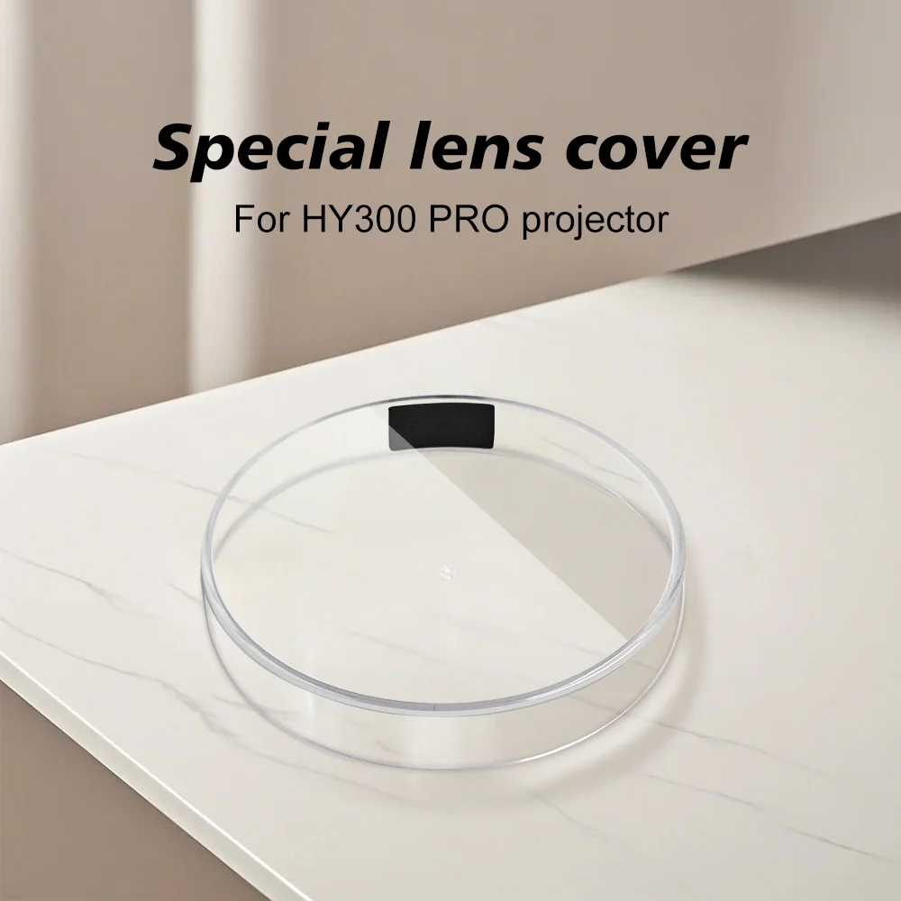 HY300Pro Projector Lens Protection Cover Fully Transparent Avoid dust Special For HY300pro Projector