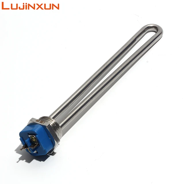 LUJINXUN 12V 150W 120V 1KW/2KW Immersion Heater Submersible Water Heater  Element Stainless Steel with 1 Inch NPT Thread - AliExpress