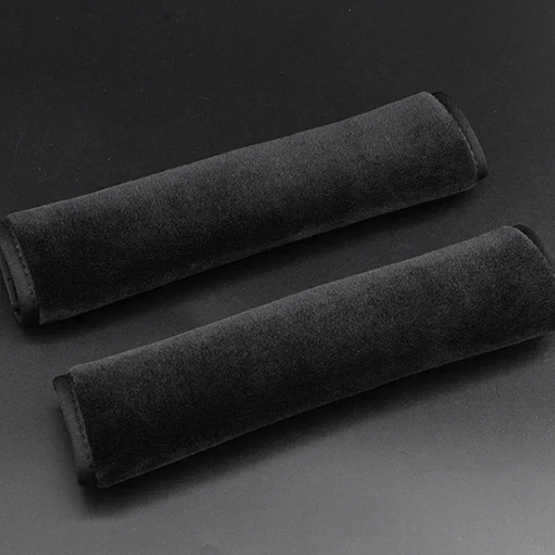 1/2/4pcs Universal Car Seat Belt Cushion Strap Cover Short Cushion Accessories Plush Safety Interior Strap Shoulder Protector