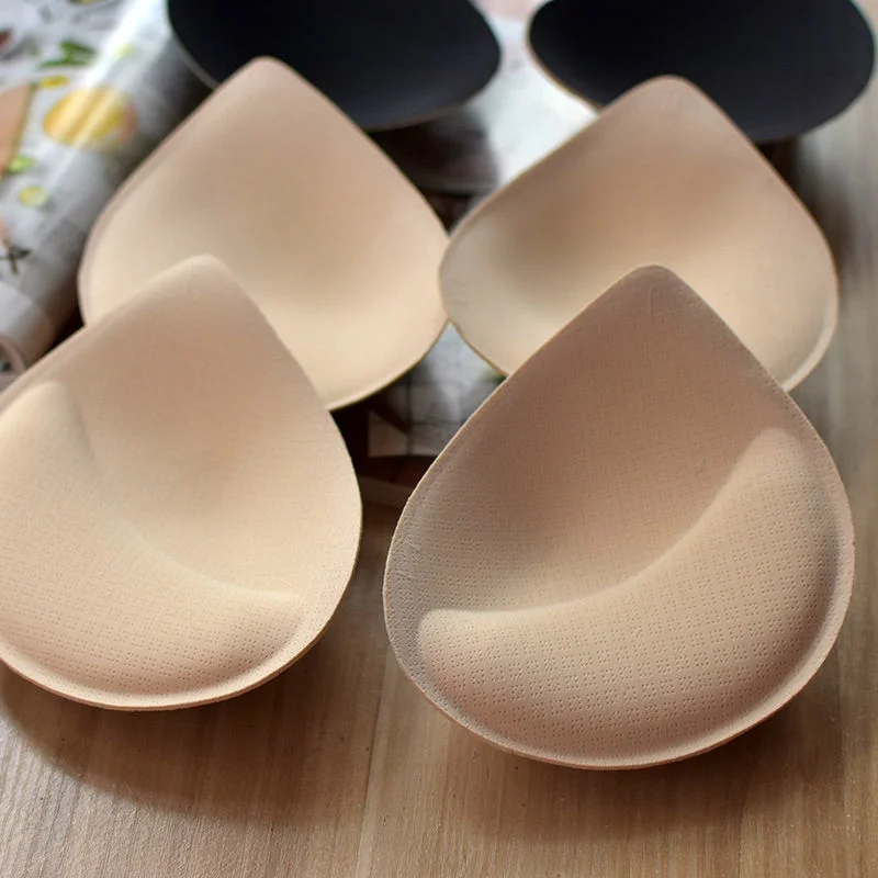 3D Thickened Bra Insert Pads Removable Sponge Bra Pads Inserts Push Up Foam Pad Sports for Women Accessories bra pads