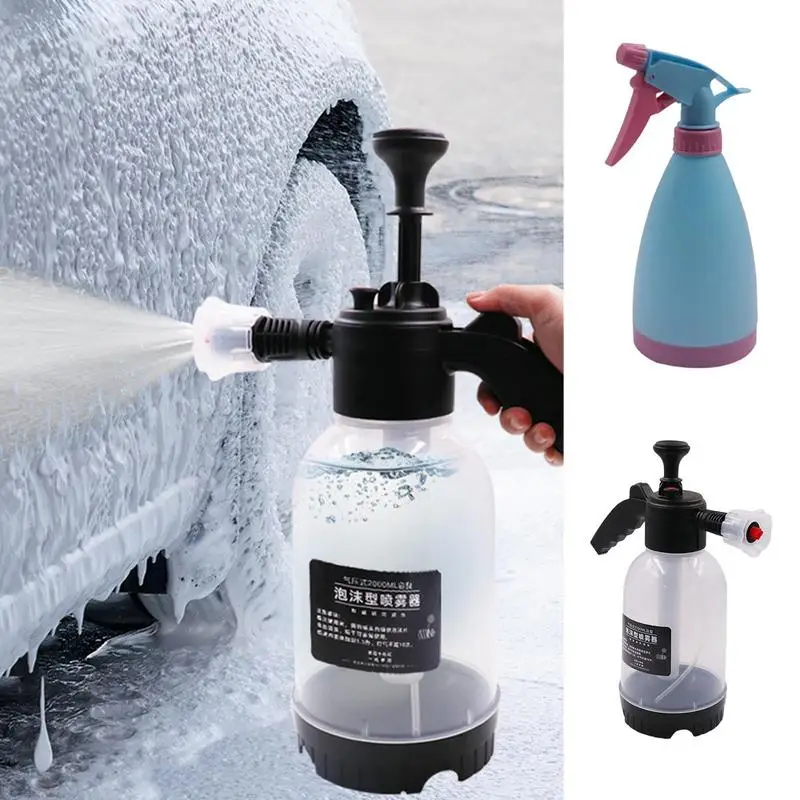 

Car Foam Sprayer High-pressure Foam Hand Pressurized Sprayer Cannon Snow Foam Nozzle Car Wash Spray Bottle Auto Window Cleaning