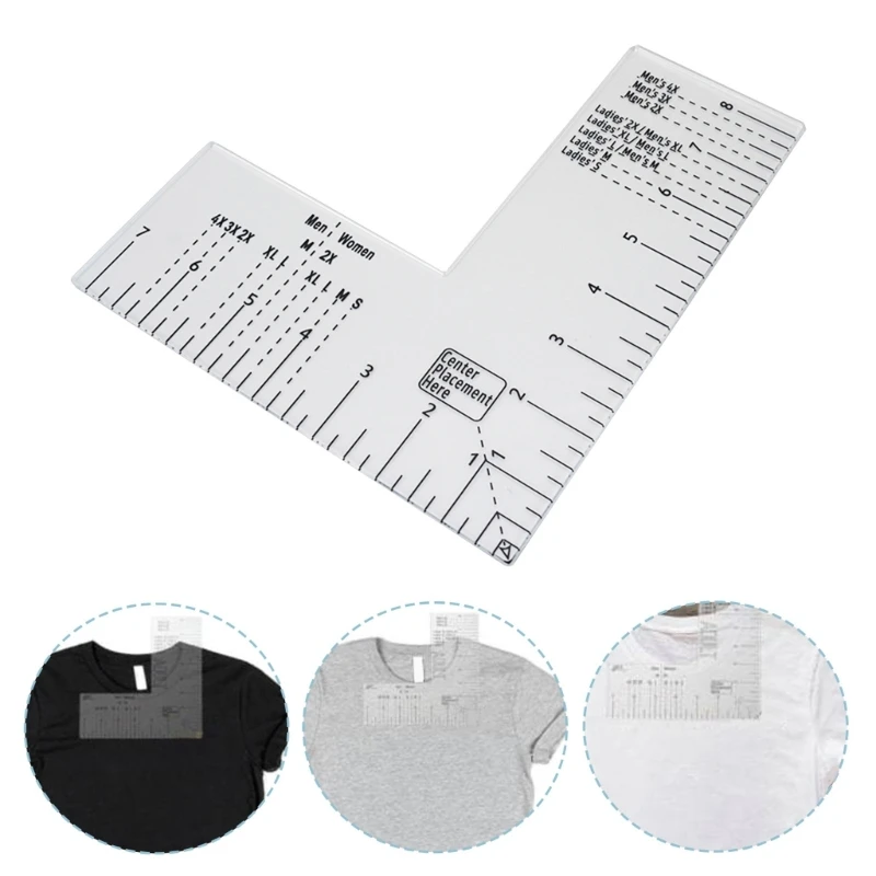 Quilting Sewing Patchwork Ruler Cutting Tool Thick Transparent DIY 30/45/60cm