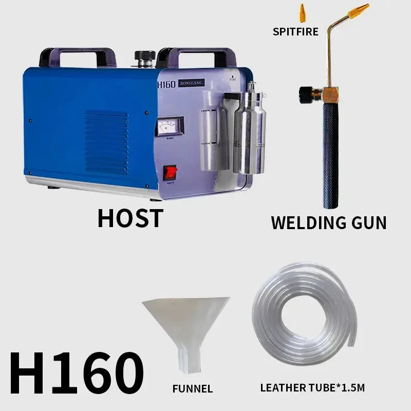 220V Acrylic Flame Polishing Machine H160/H180 Plexiglass Acrylic Electrolysis Water Welding Machine Hydrogen Oxygen Generator 3