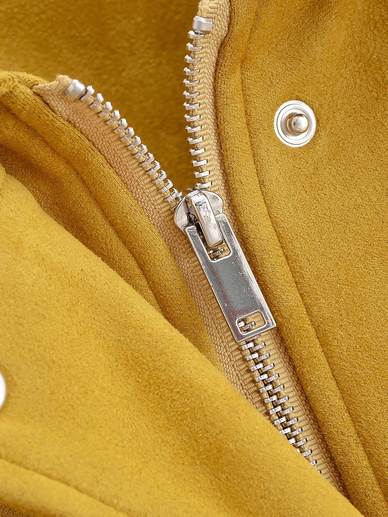 Women's Winter Casual Jackets Coat Solid Suede Turndown Collar Long Sleeves Zipper Pockets Female Fashion Lady Jacket Streetwear