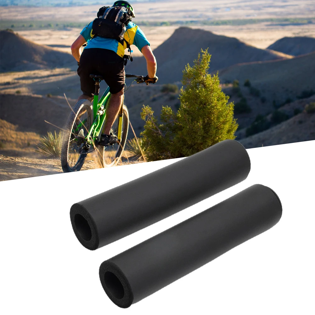 

Handlebar Bicycle Grip Ultralight 1 Pair Non-slip Silicone Sponge Sweat Absorption Comfortable For Mountain Road Bike