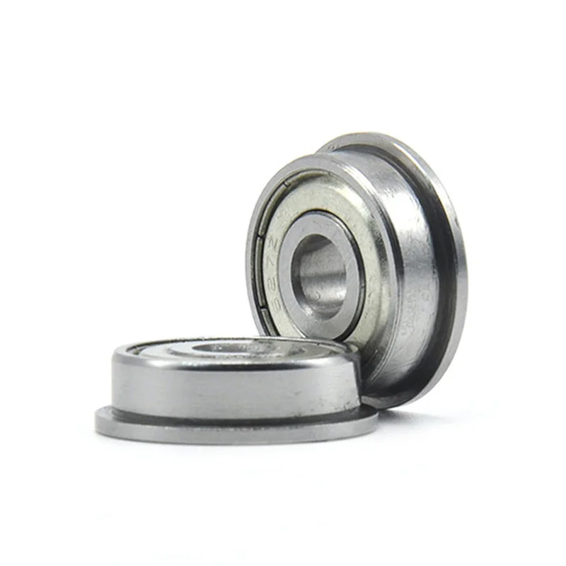 2pcs F6800ZZ F6801ZZ F6802ZZ F6803ZZ F6804ZZ F6805ZZ 25x37x7mm Flange Thin Wall Ball Bearing Metal Shielded Flanged Bearings