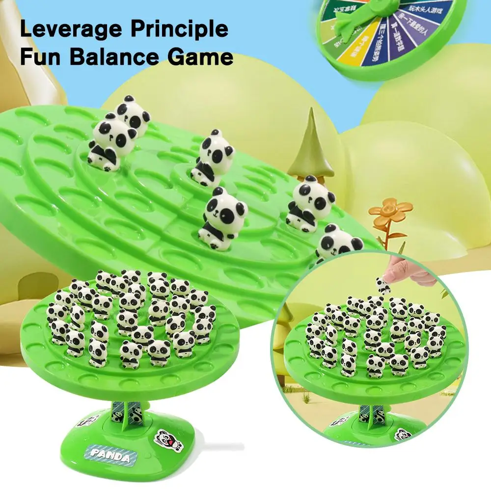 

Montessori Toys Panda Balanced Tree Children's Board Interactive Parent-child Party Desktop Learning Game Game Toys Kids Fu K1n2