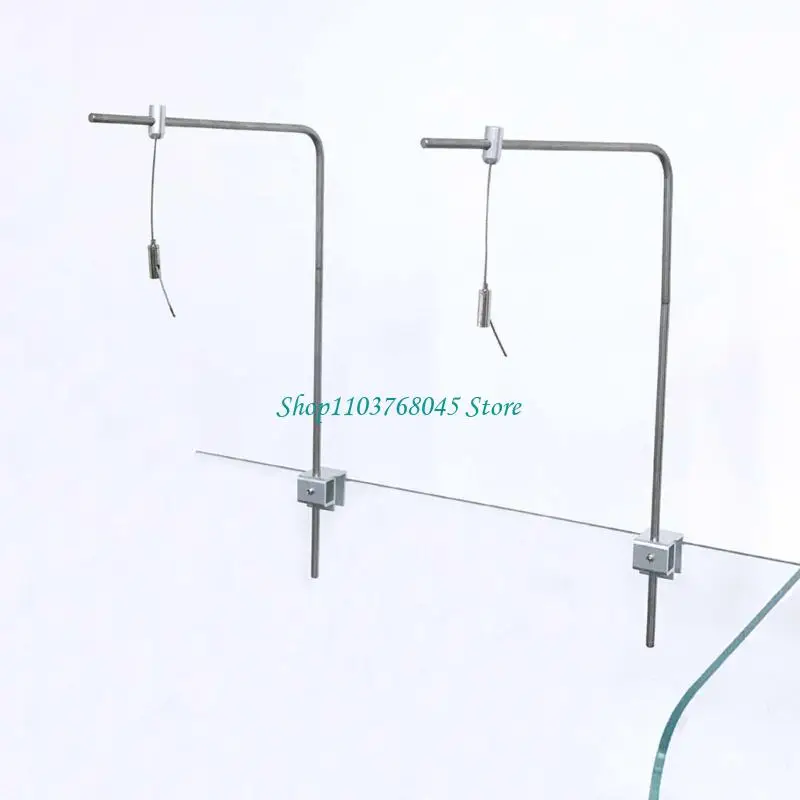 Schnell montierende Aquarien-Lampenhalterungen, universelle Kompatibilität, Rahmen aus Aluminiumlegierungen für den Einsatz im Home-Office – Detail 8