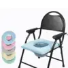 Thicken Stretchable Easy Installation Relieving Pressure Warm Seat Cushion Mat for All Toilet Seats Winter Bathroom 4