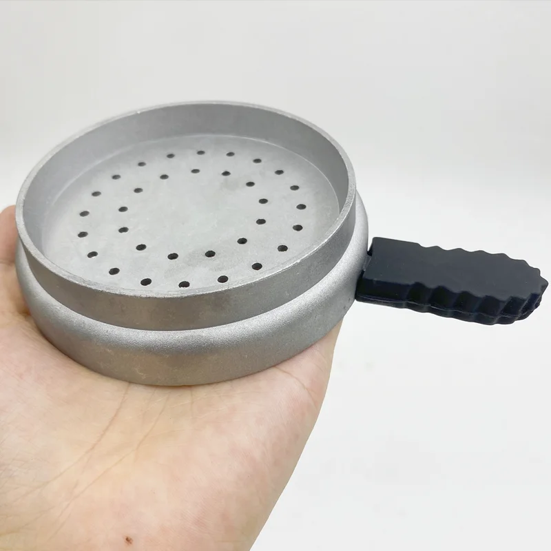 Hookah Shisha Coal Holder Heat Keeper Management with Silicone Handle Chicha Narguile Cachimbas Water Smoking Accessories
