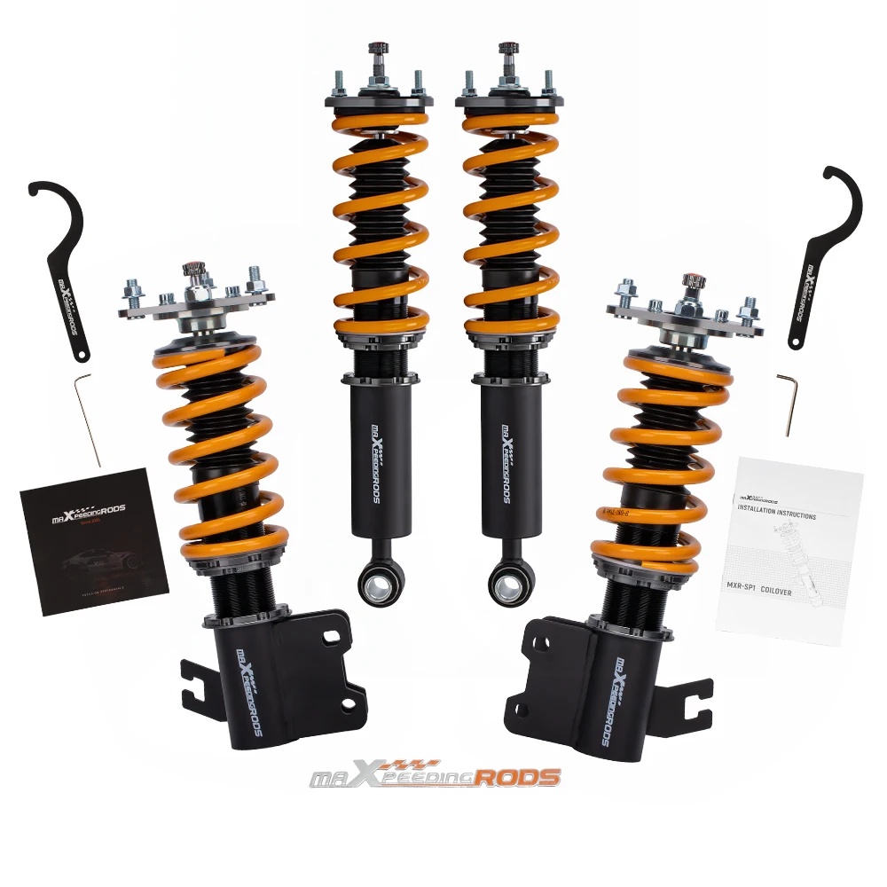 Coilovers Shock Molle Ammortizzatore Kit Per Nissan S13 1989-1998 180Sx 240Sx 89-94 Coilovers Ammortizzatori Ammortizzatori A Molle