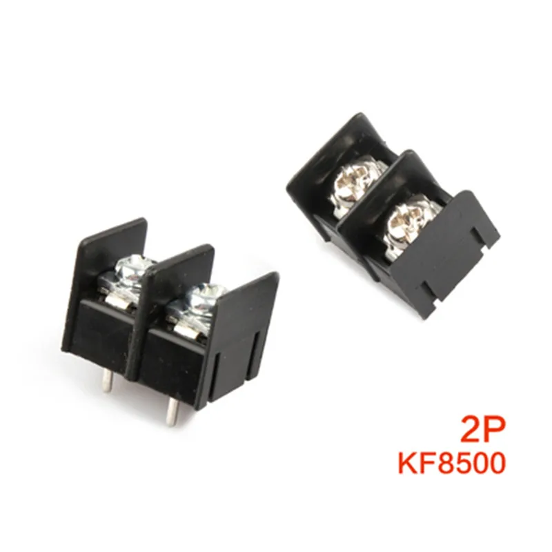 20 Pcs 8.5mm Pitch 2 Pin 2 Way Pcb Barrier Terminal Block Connector