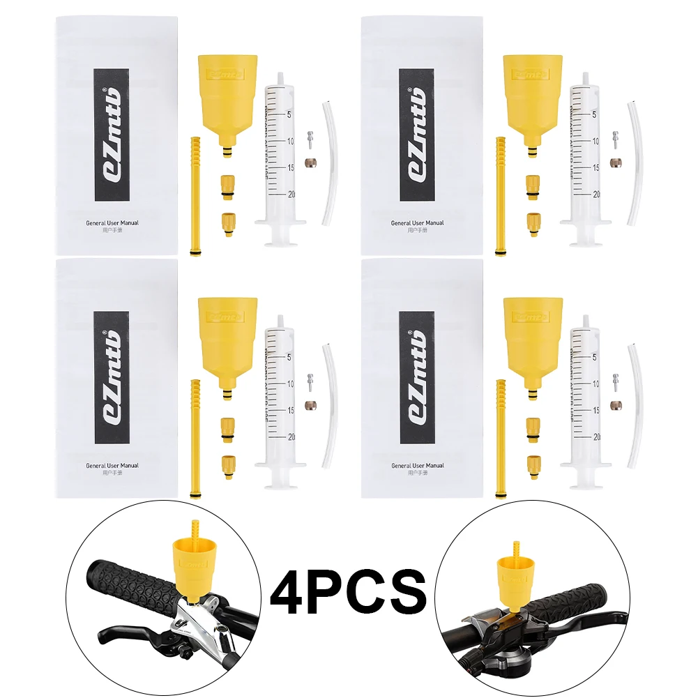 4PCSRoadMTBBikeOilChangeandOilingToolKitBicycleBrakeBleed