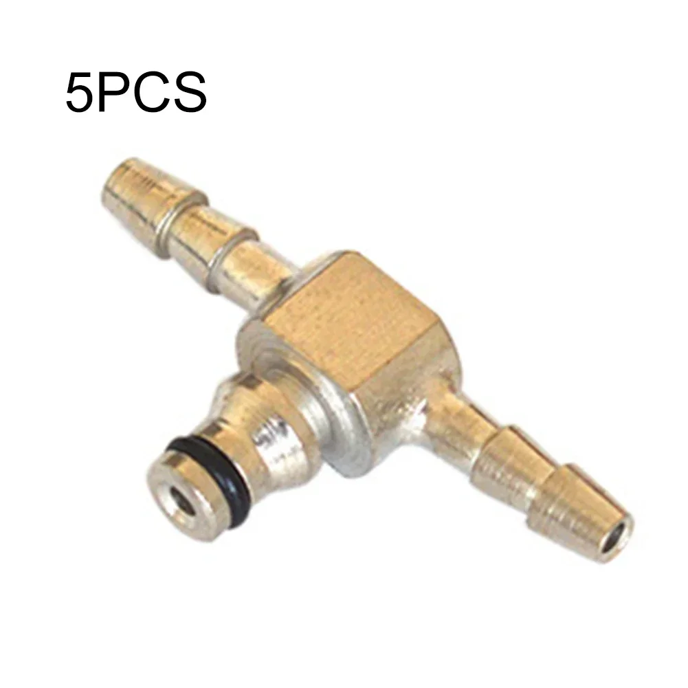 Kit 5 Raccords Retour Huile Injecteur Diesel - Pour Injecteurs Bosch 110 - 2 Ou 3 Voies, Clapet Anti-Retour - 13
