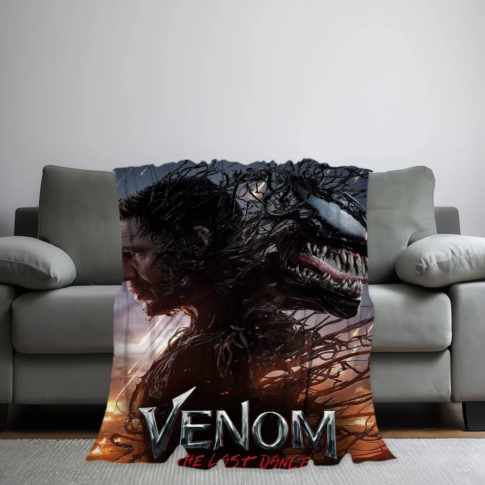 V-Venom T-The L-Last D-DanceS Skicomfort Warm Soft Home Kids Lunch Blanket Suitable For Living Room Office Daily Travel Gifts 2