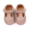 Baby Girl Sandal for Spring and Autumn 0-9-18 Months 11cm/12cm/13cm soft PU and TPR Anti-slip Hollow Breathable 2023 New Fashion 4