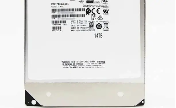 For MG07ACA12TE 12T MG07ACA14TE 14T MG08ACA16TE 16T Helium 7.2K SATA ...
