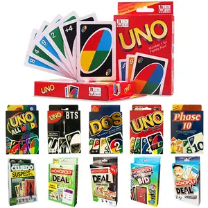 new UNO Board Game Frozen Nightmare Before Christmas uno Card Game uno No  mercy Kids Toys Playing Cards for Adults Party Gift - AliExpress